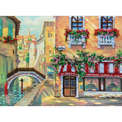 Венеціанське кафе |  арт. AB-251 | Набір для вишивки бісером