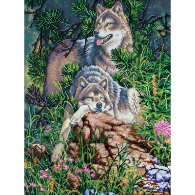 Відпочинок на каменях |  арт. AB-260 | Набір для вишивки бісером