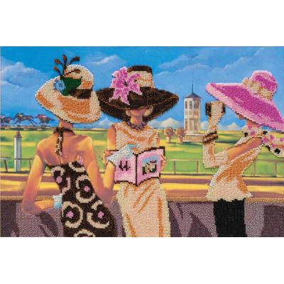 На іподромі - 2 |  арт. AB-273 | Набір для вишивки бісером