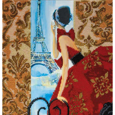 Вікно в Париж |  арт. AB-274 | Набір для вишивки бісером