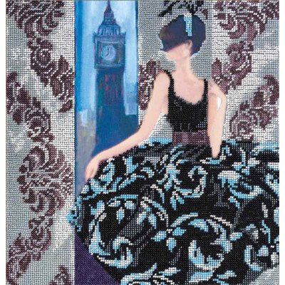 Вікно в Лондон |  арт. AB-275 | Набір для вишивки бісером
