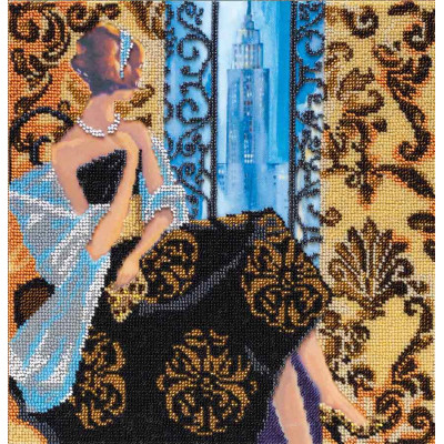 Вікно в Нью Йорк |  арт. AB-276 | Набір для вишивки бісером