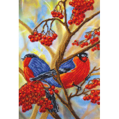 Горобиновий рум'янець |  арт. AB-284 | Набір для вишивки бісером