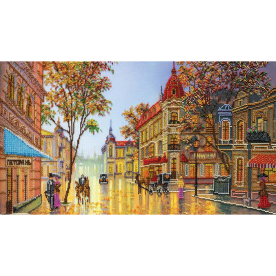 Осінні сутінки |  арт. AB-288 | Набір для вишивки бісером