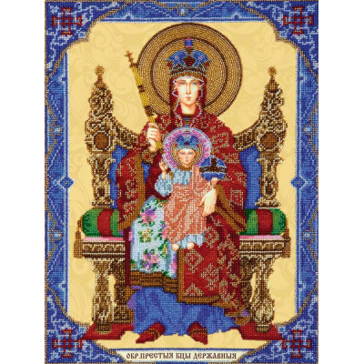 Ікона Богородиці  Державна  |  арт. AB-304 | Набір для вишивки бісером