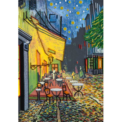 Вечірнє кафе |  арт. AB-327 | Набір для вишивки бісером