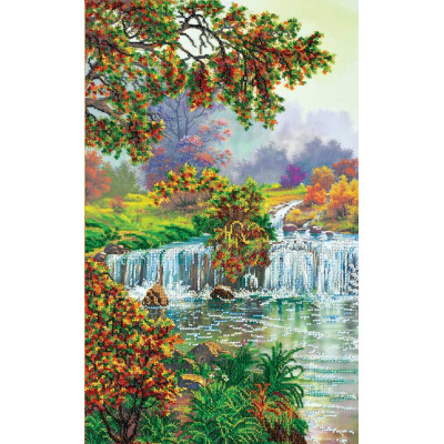 Райський куточок |  арт. AB-347 | Набір для вишивки бісером