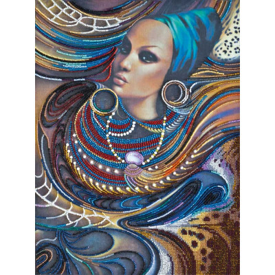 Кольори Африки |  арт. AB-359 | Набір для вишивки бісером