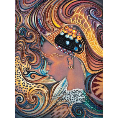 Донька Африки |  арт. AB-361 | Набір для вишивки бісером