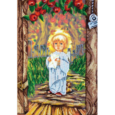 Блага вість |  арт. AB-375 | Набір для вишивки бісером