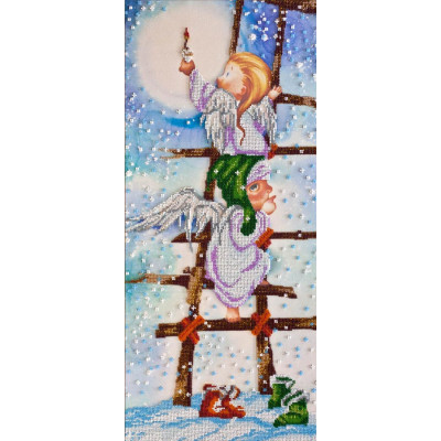 Перша зіронька |  арт. AB-378 | Набір для вишивки бісером