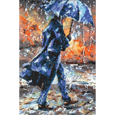 Історія кохання-1 |  арт. AB-405 | Набір для вишивки бісером