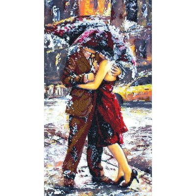 Історія кохання-2 |  арт. AB-406 | Набір для вишивки бісером