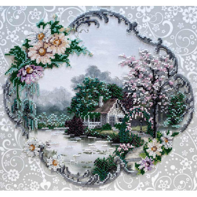 Будиночок на воді |  арт. AB-415 | Набір для вишивки бісером