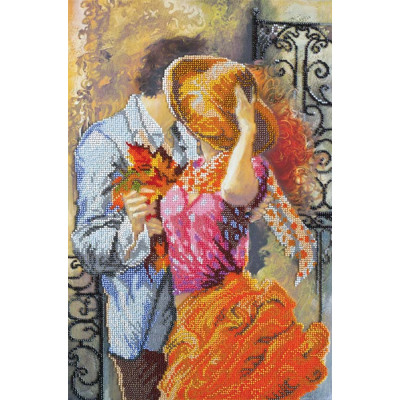Флірт |  арт. AB-419 | Набір для вишивки бісером
