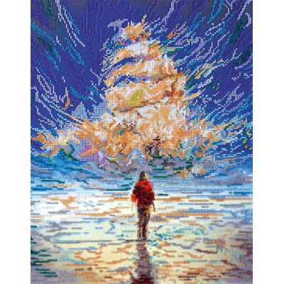 Небесний вітрильник |  арт. AB-433 | Набір для вишивки бісером