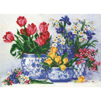 Духмяний хоровод |  арт. AB-470 | Набір для вишивки бісером