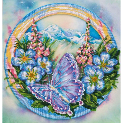 Акварелі літа-1 |  арт. AB-501 | Набір для вишивки бісером