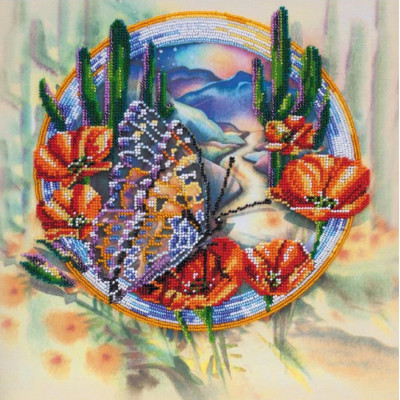 Акварелі літа-2 |  арт. AB-502 | Набір для вишивки бісером