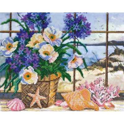 На узбережжі |  арт. AB-515 | Набір для вишивки бісером