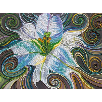 Принцеса флори |  арт. AB-560 | Набір для вишивки бісером