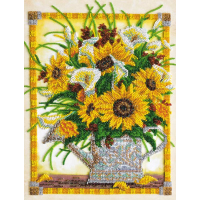 Тепло літа |  арт. AB-579 | Набір для вишивки бісером