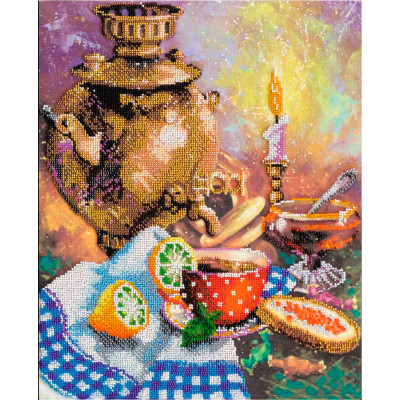 У самовара |  арт. AB-588 | Набір для вишивки бісером