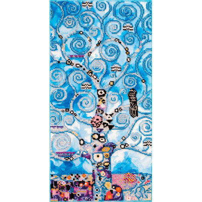 Дерево життя зима |  арт. AB-598 | Набір для вишивки бісером