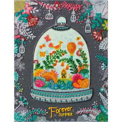 Літо назавжди |  арт. AB-600 | Набір для вишивки бісером
