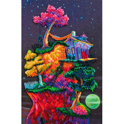 Мрії під зірками |  арт. AB-606 | Набір для вишивки бісером