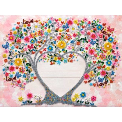 Весільна метрика |  арт. AB-611 | Набір для вишивки бісером