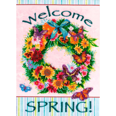 Весна прийшла |  арт. AB-615 | Набір для вишивки бісером