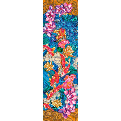 Коропи коі |  арт. AB-616 | Набір для вишивки бісером