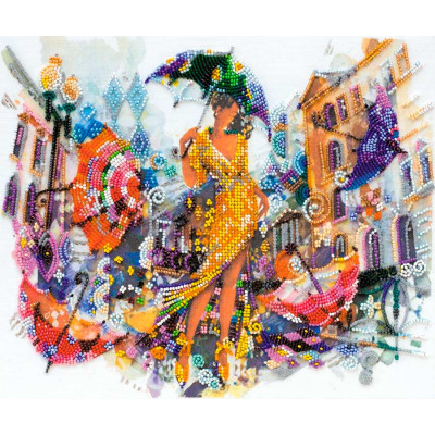 Кружляє |  арт. AB-620 | Набір для вишивки бісером