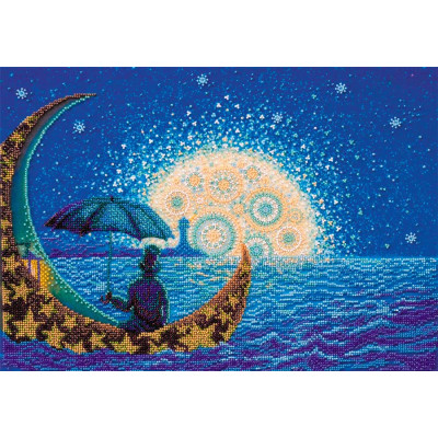 Місячна Соната |  арт. AB-623 | Набір для вишивки бісером