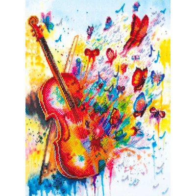 Іскри звуку |  арт. AB-629 | Набір для вишивки бісером