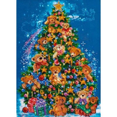 Диво-ялинка |  арт. AB-644 | Набір для вишивки бісером