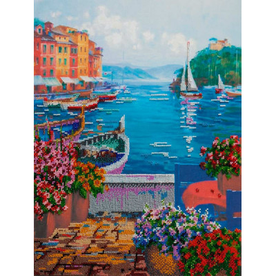 Затишний куточок |  арт. AB-646 | Набір для вишивки бісером