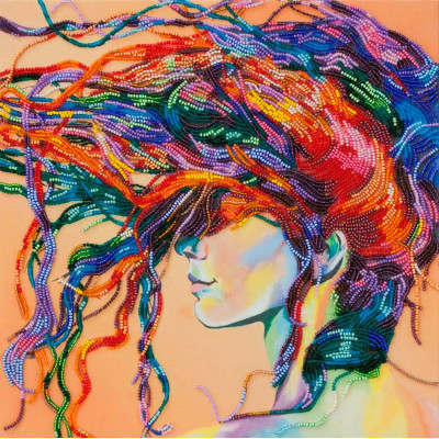 Грайливий вітер |  арт. AB-676 | Набір для вишивки бісером