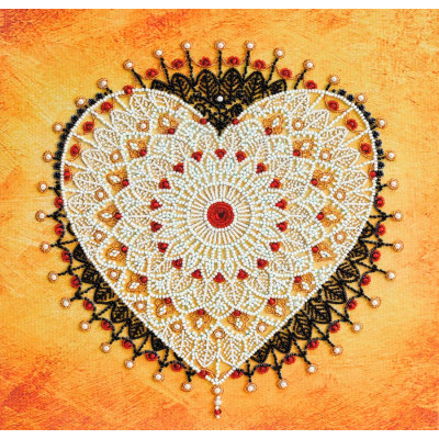 Мереживна в'язь |  арт. AB-694 | Набір для вишивки бісером