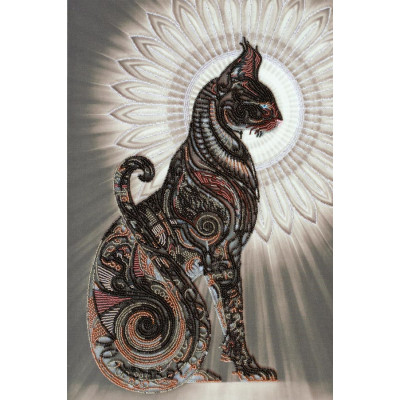 Баст в ночі |  арт. AB-695 | Набір для вишивки бісером