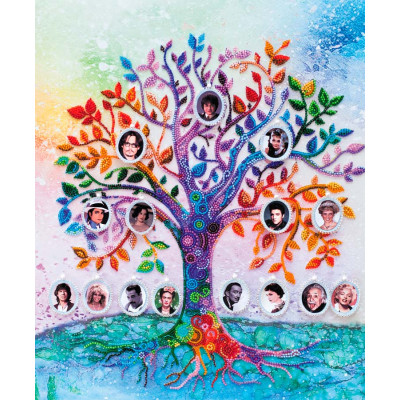 Сімейне дерево |  арт. AB-698 | Набір для вишивки бісером
