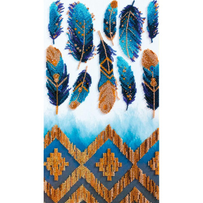 Індиго |  арт. AB-723 | Набір для вишивки бісером