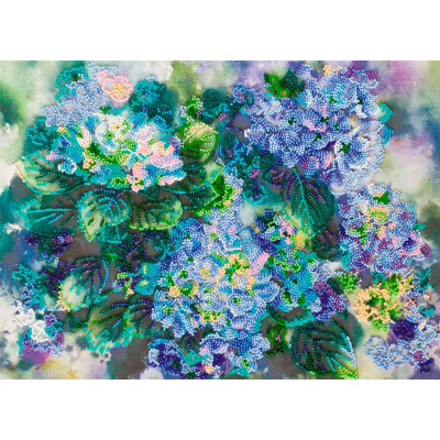 Гортензії |  арт. AB-725 | Набір для вишивки бісером