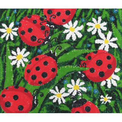 Божі корівки |  арт. 104 | Набір для вишивки бісером