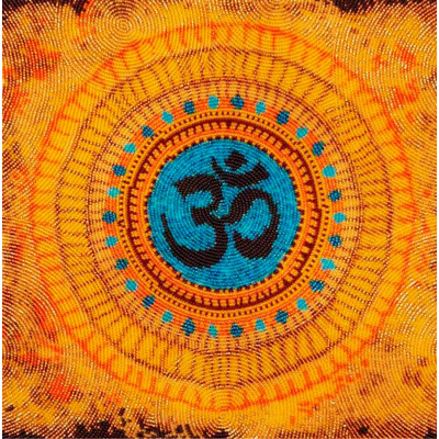 Мандала ОМ |  арт. 132 | Набір для вишивки бісером