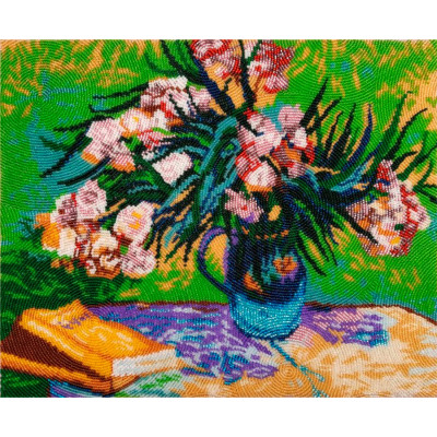 Олеандри та книги |  арт. 169 | Набір для вишивки бісером