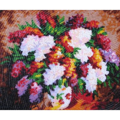 Бузковий букет |  арт. 226 | Набір для вишивки бісером