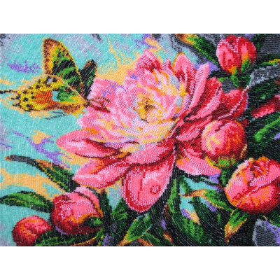 Аромат півонії |  арт. 243 | Набір для вишивки бісером