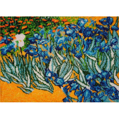 Польові іриси. За мотивами В. Ван Гога |  арт. 265 | Набір для вишивки бісером